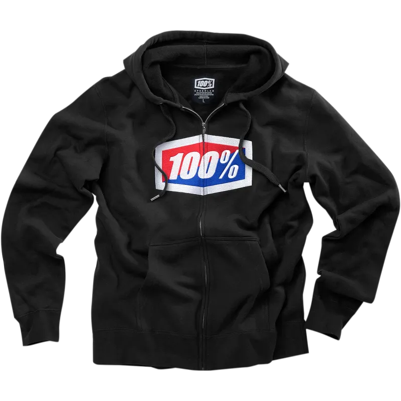 100% Zip-Up Polar Sweatshirt
