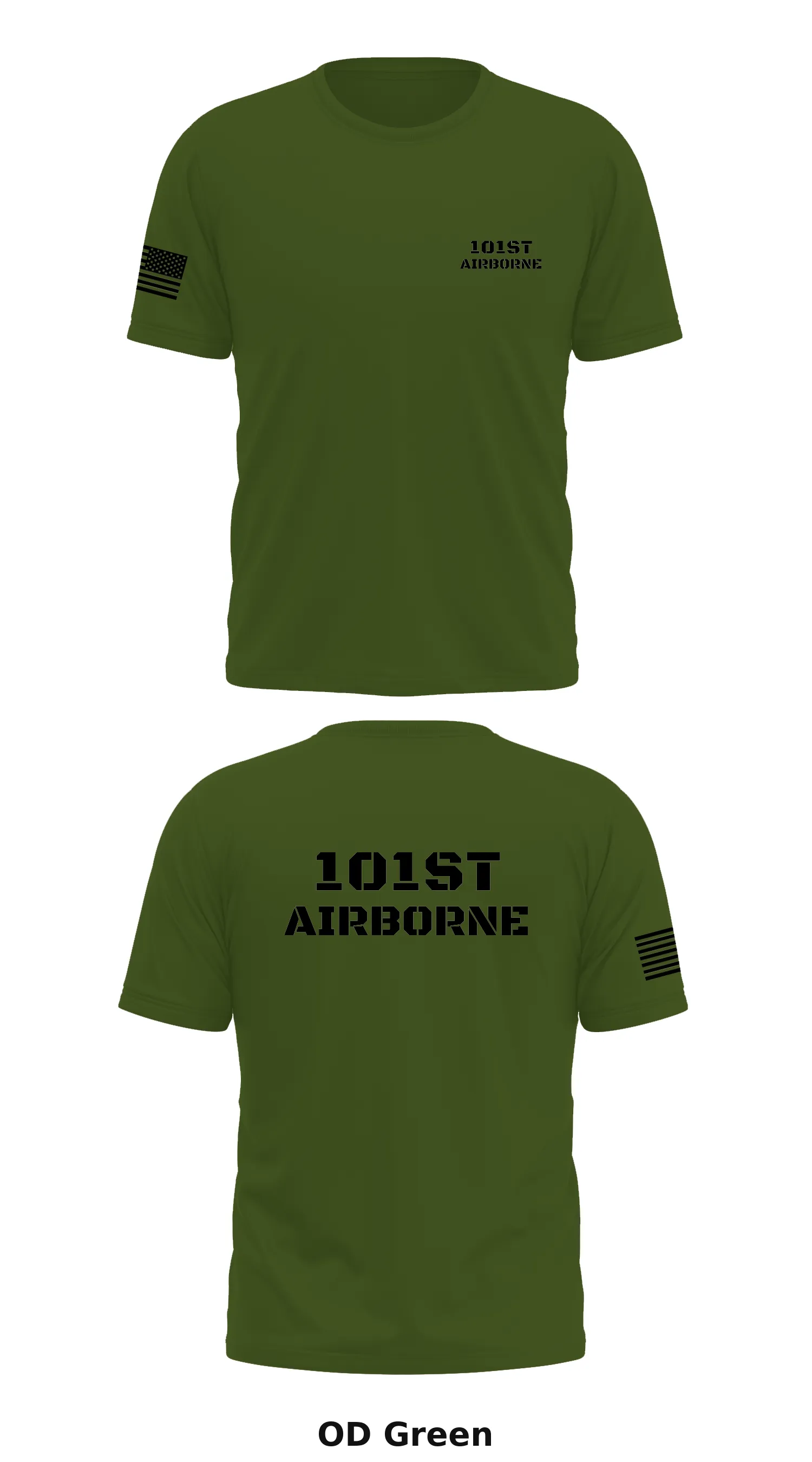 101st Airborne Store 1 Core Men's SS Performance Tee - ZOY