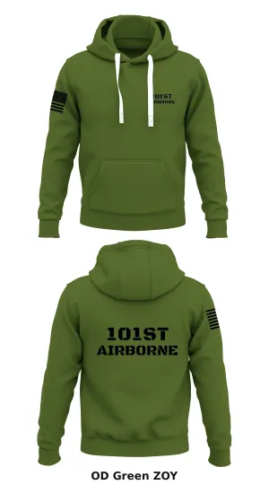 11st Airborne Store 1  Core Men's Hooded Performance Sweatshirt - ZOY