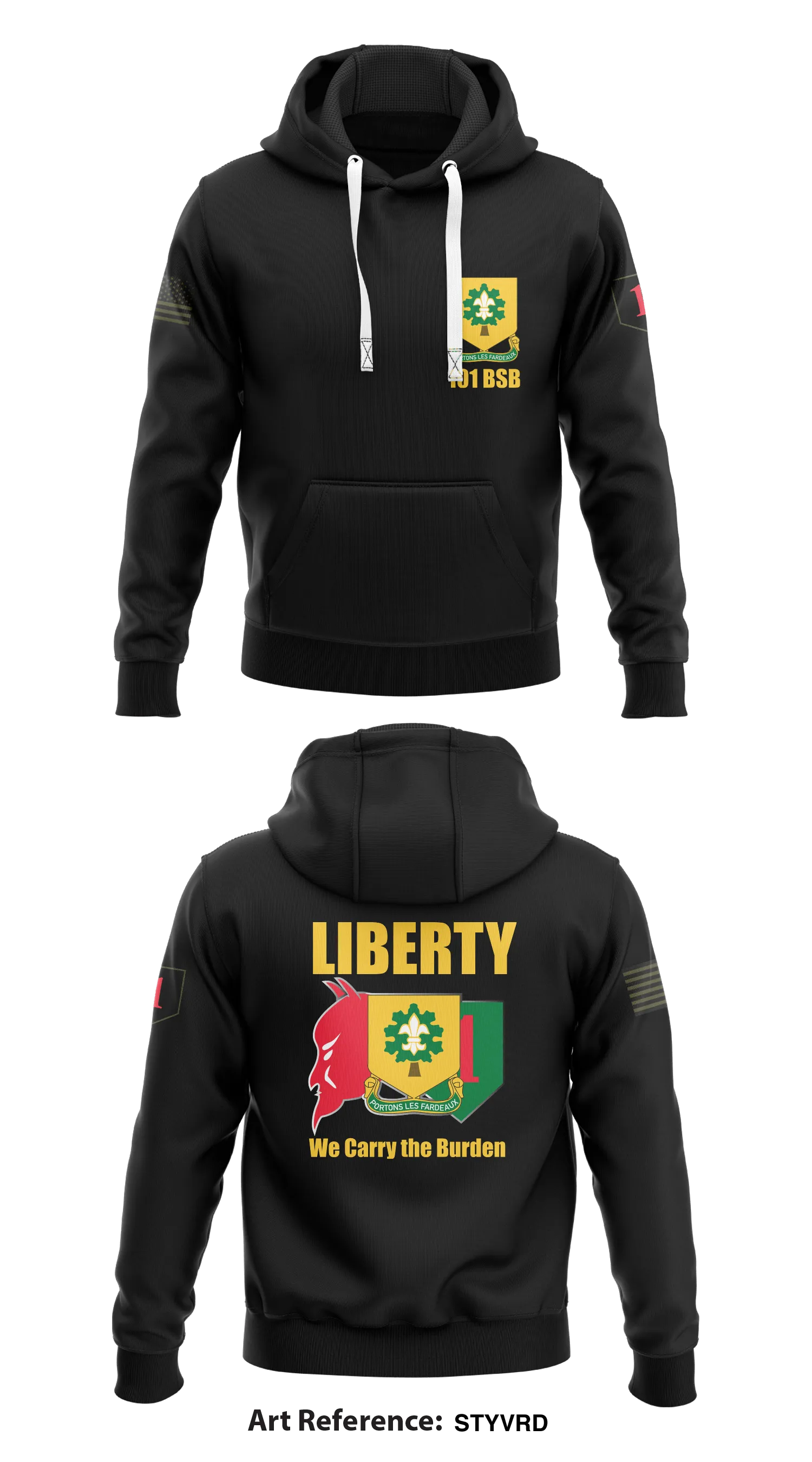 11st BSB Store 1  Core Men's Hooded Performance Sweatshirt - StyvrD