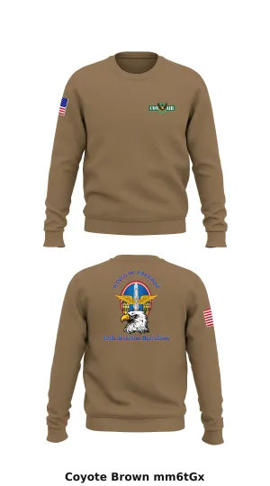 12th Aviation Battalion Store 1 Core Men's Crewneck Performance Sweatshirt - mm6tGx