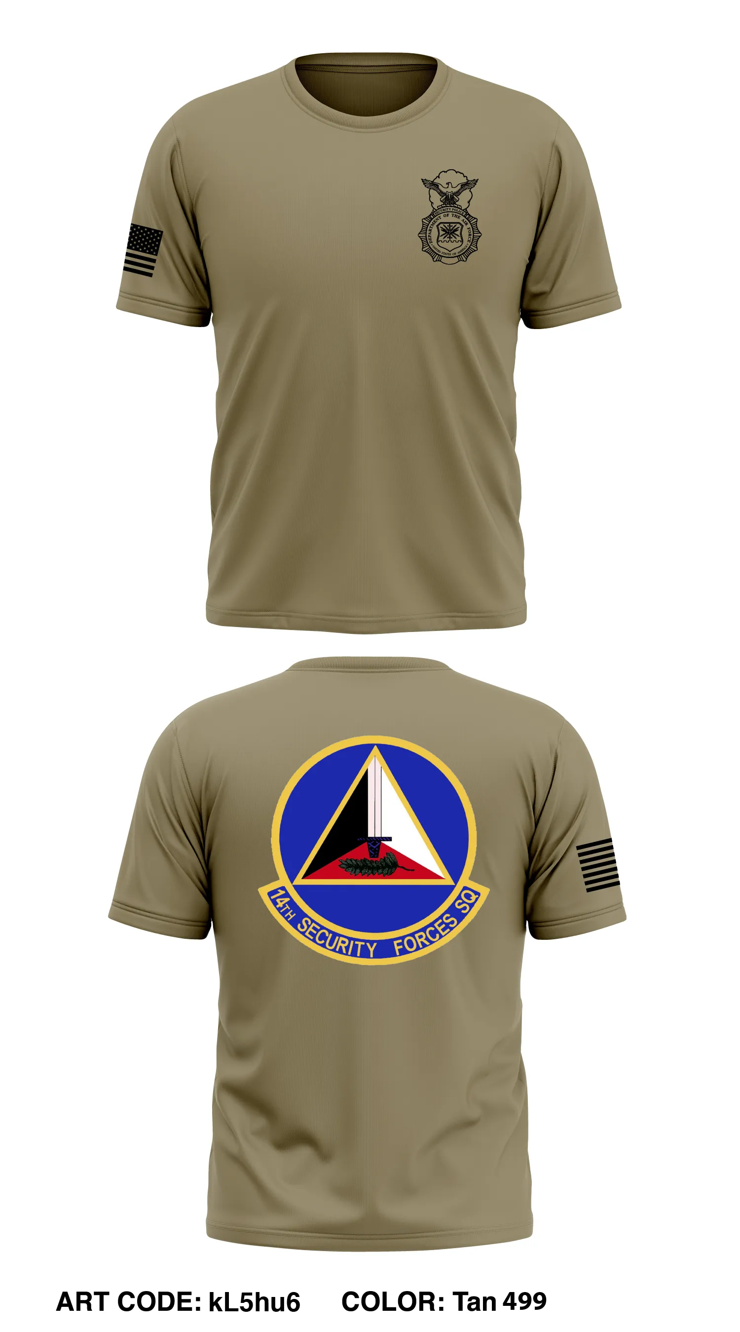 14 SFS Core Men's SS Performance Tee - kL5hu6
