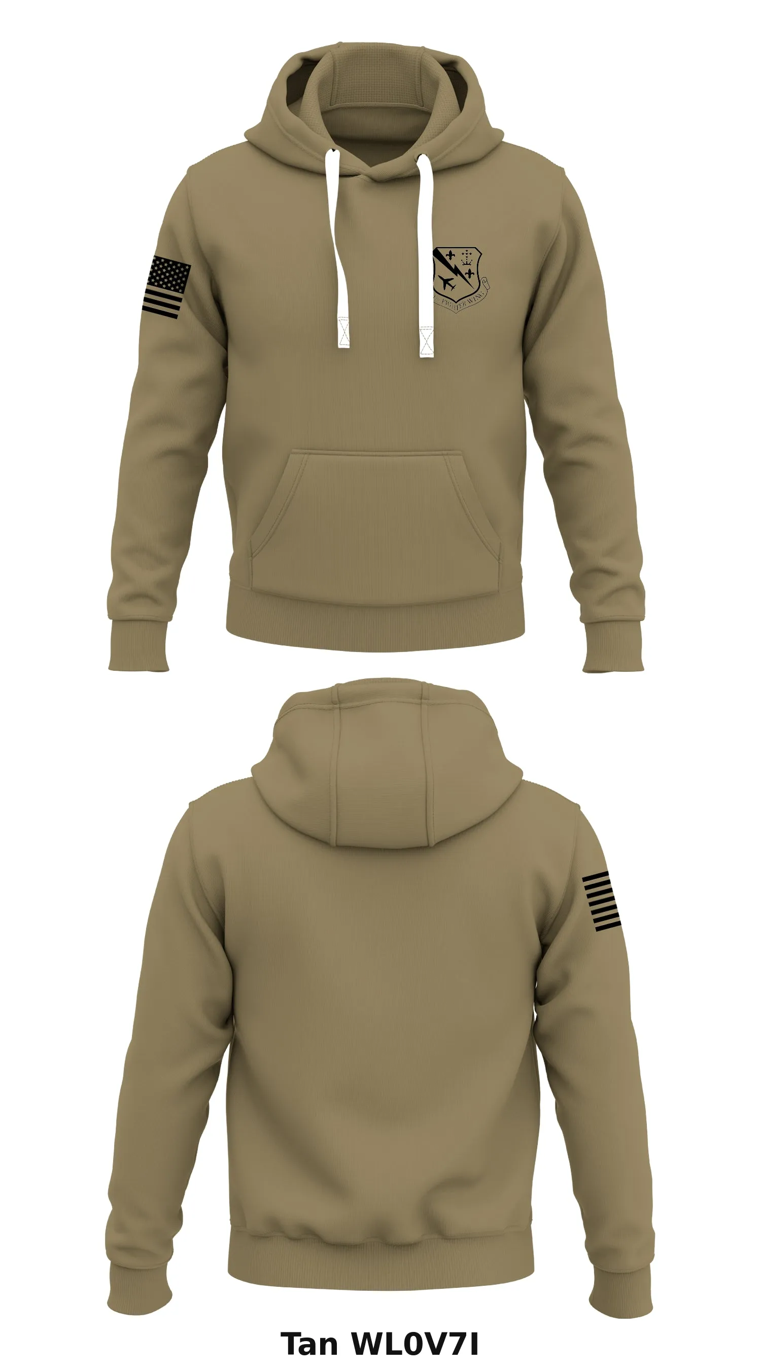 14th Fighter Wing Store 1  Core Men's Hooded Performance Sweatshirt - WL0V7I
