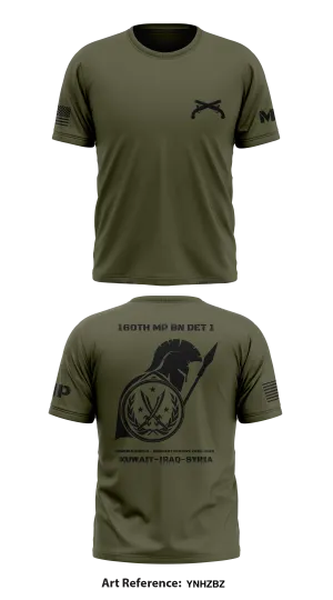 160th MP BN DET 1 Core Men's SS Performance Tee - yNHZBz