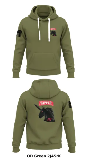 171st Sapper Company Store 1  Core Men's Hooded Performance Sweatshirt - 2JASrK