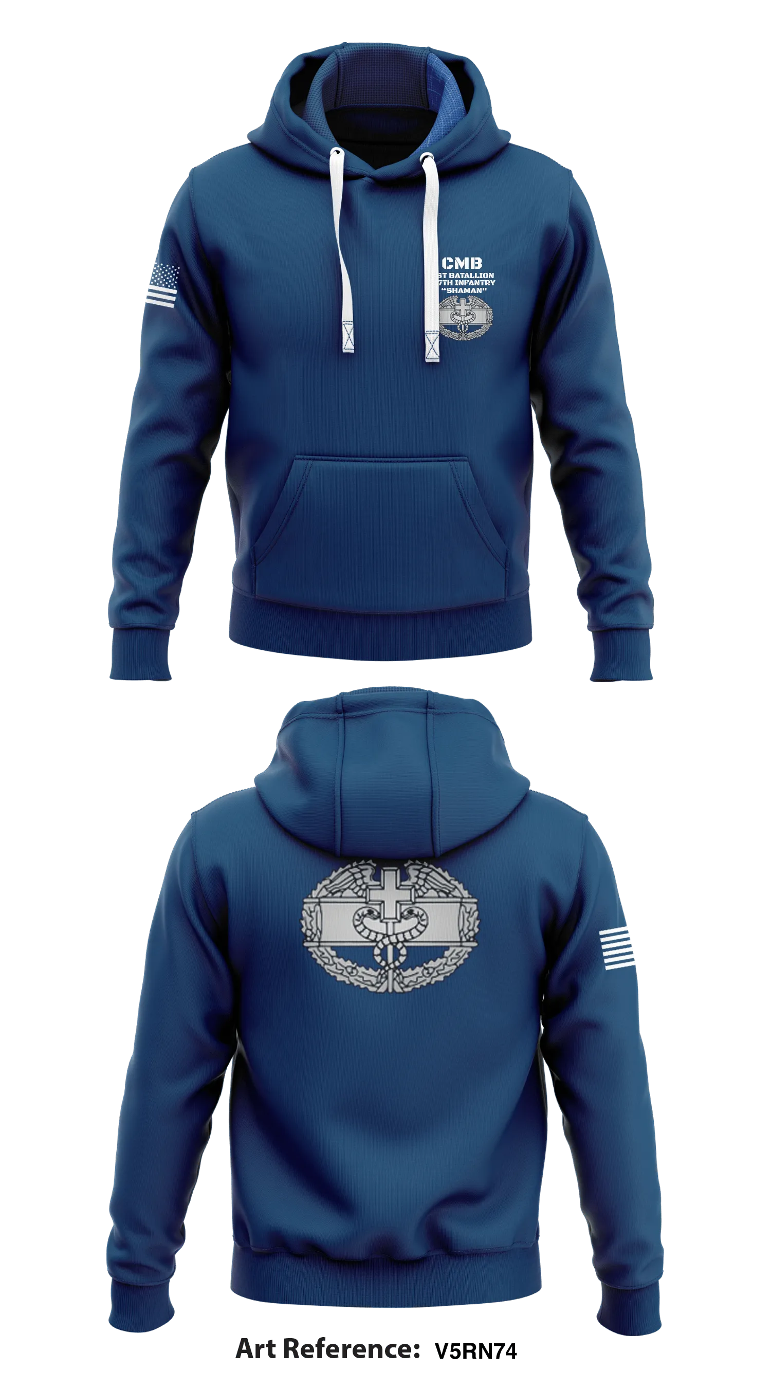 1st Batallion 17th Infantry Store 1  Core Men's Hooded Performance Sweatshirt - v5rn74