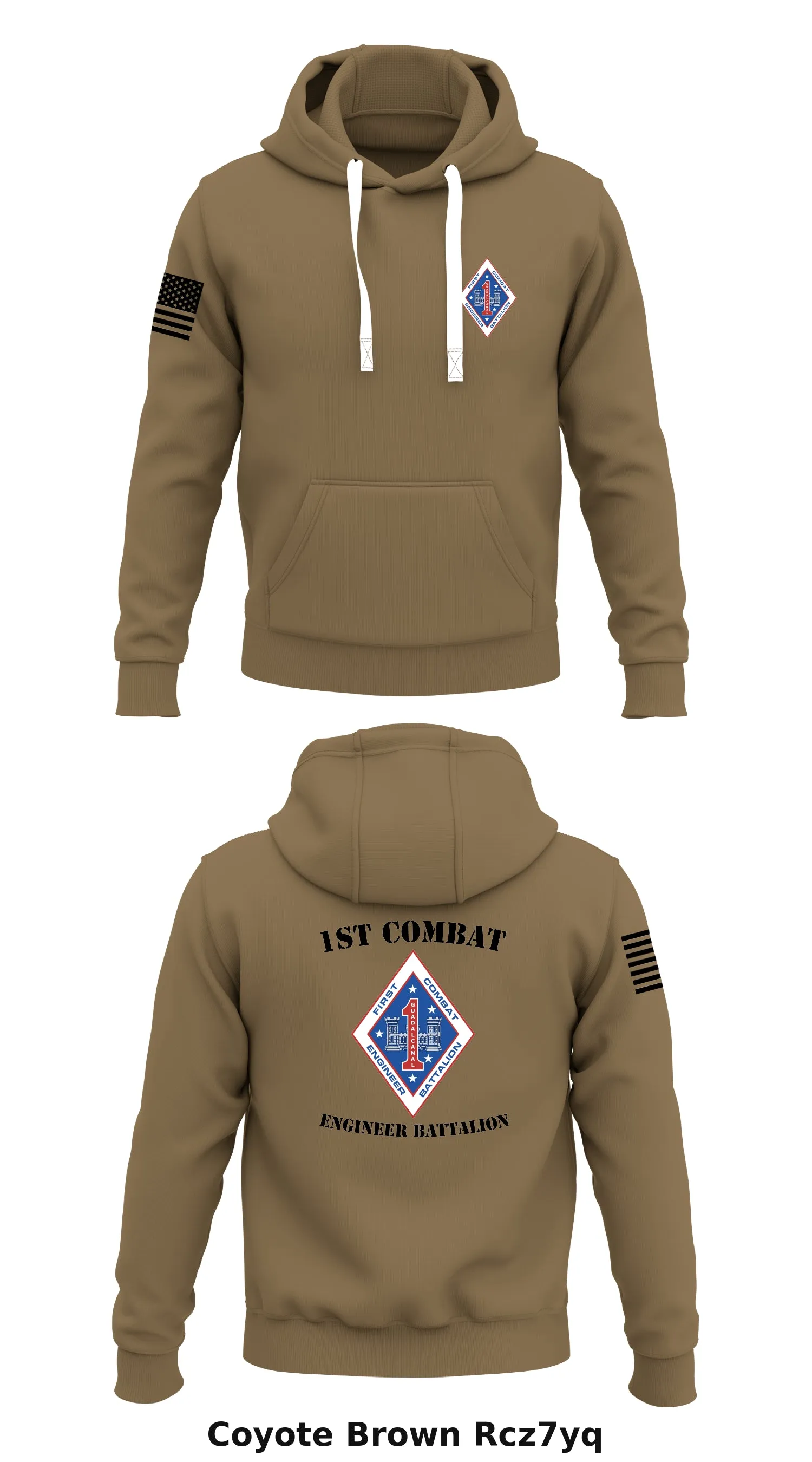1st combat engineer battalion  Store 1  Core Men's Hooded Performance Sweatshirt - Rcz7yq
