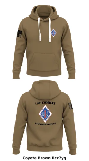 1st combat engineer battalion  Store 1  Core Men's Hooded Performance Sweatshirt - Rcz7yq