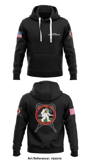 2-8 FAR, MEDICAL PLATOON  Core Men's Hooded Performance Sweatshirt - yBXsYr