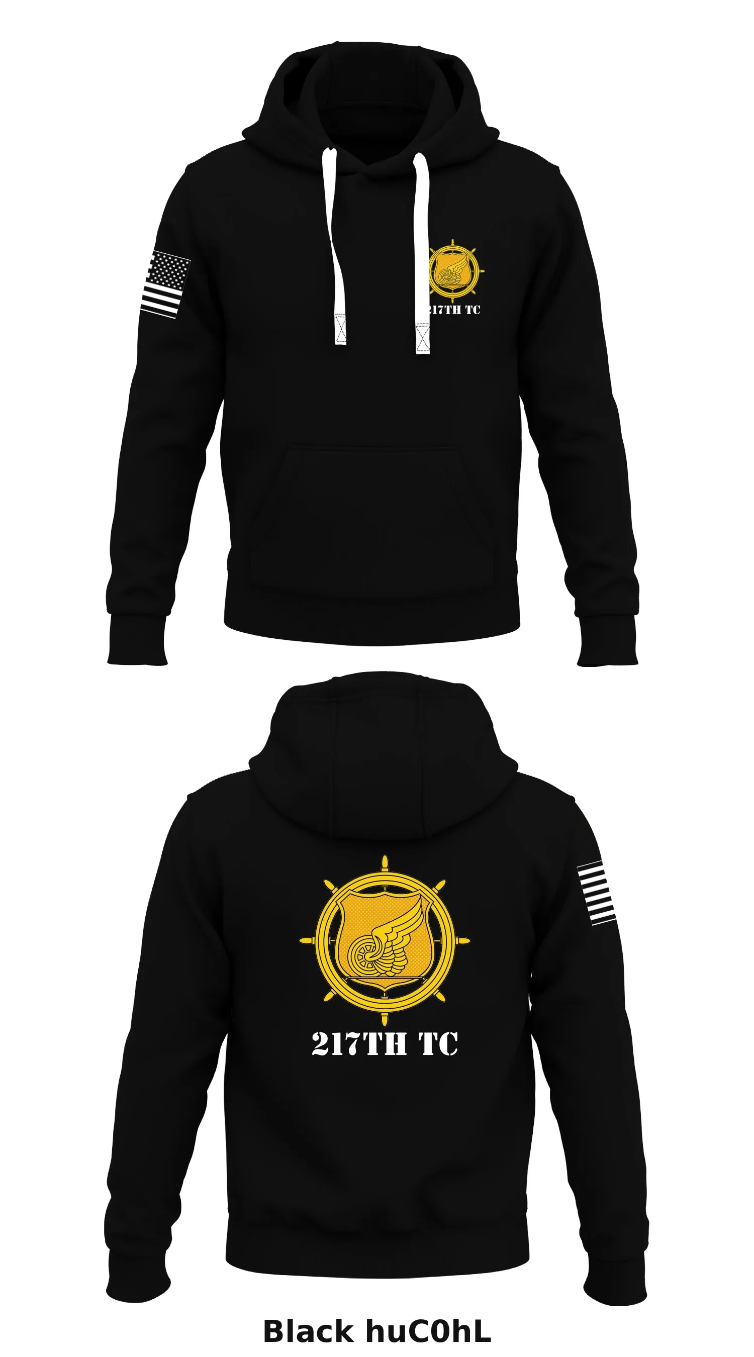 217th TC Store 1  Core Men's Hooded Performance Sweatshirt - huC0hL