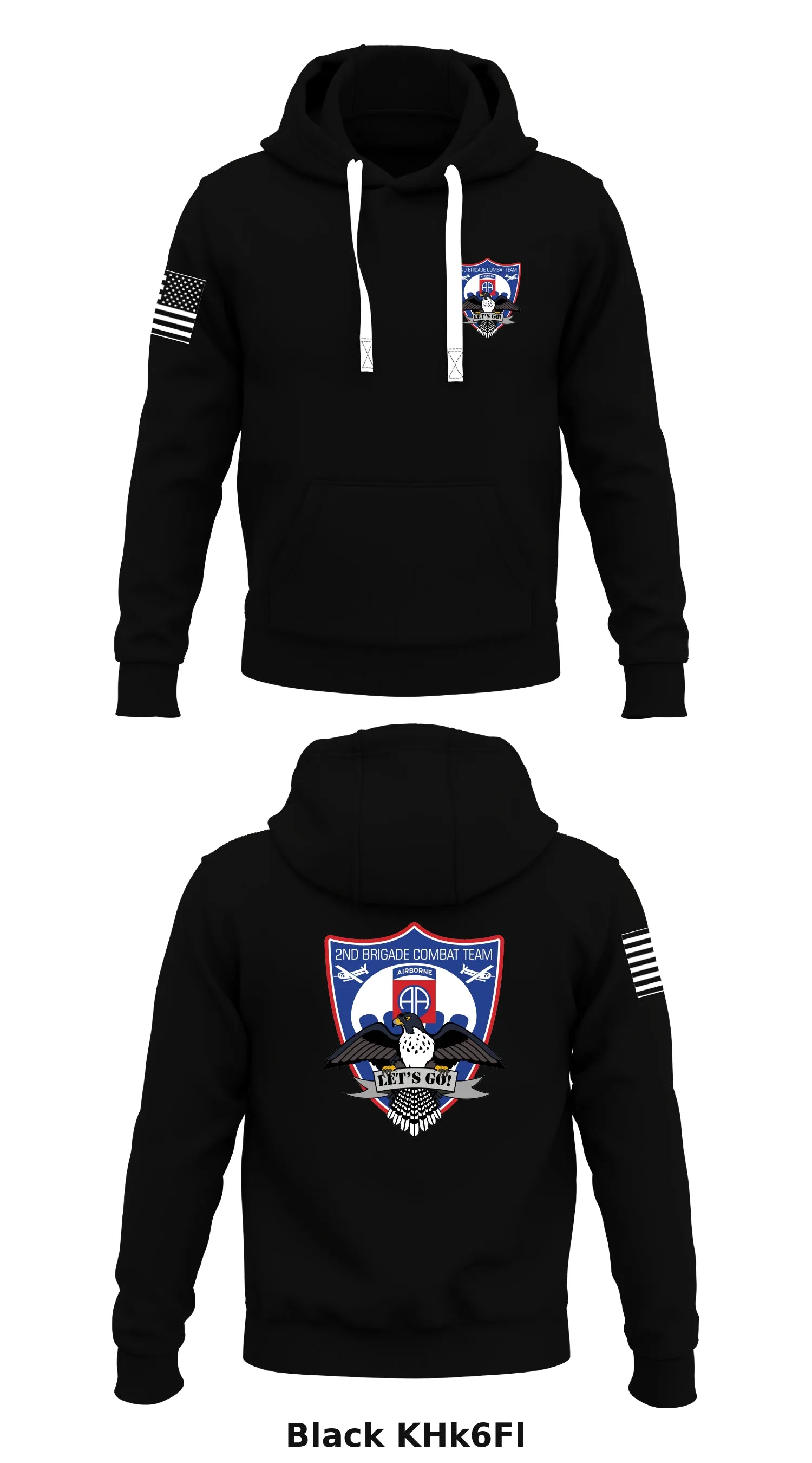 2nd Brigade Combat Team, 82nd Airborne Division Store 1  Core Men's Hooded Performance Sweatshirt - KHk6Fl