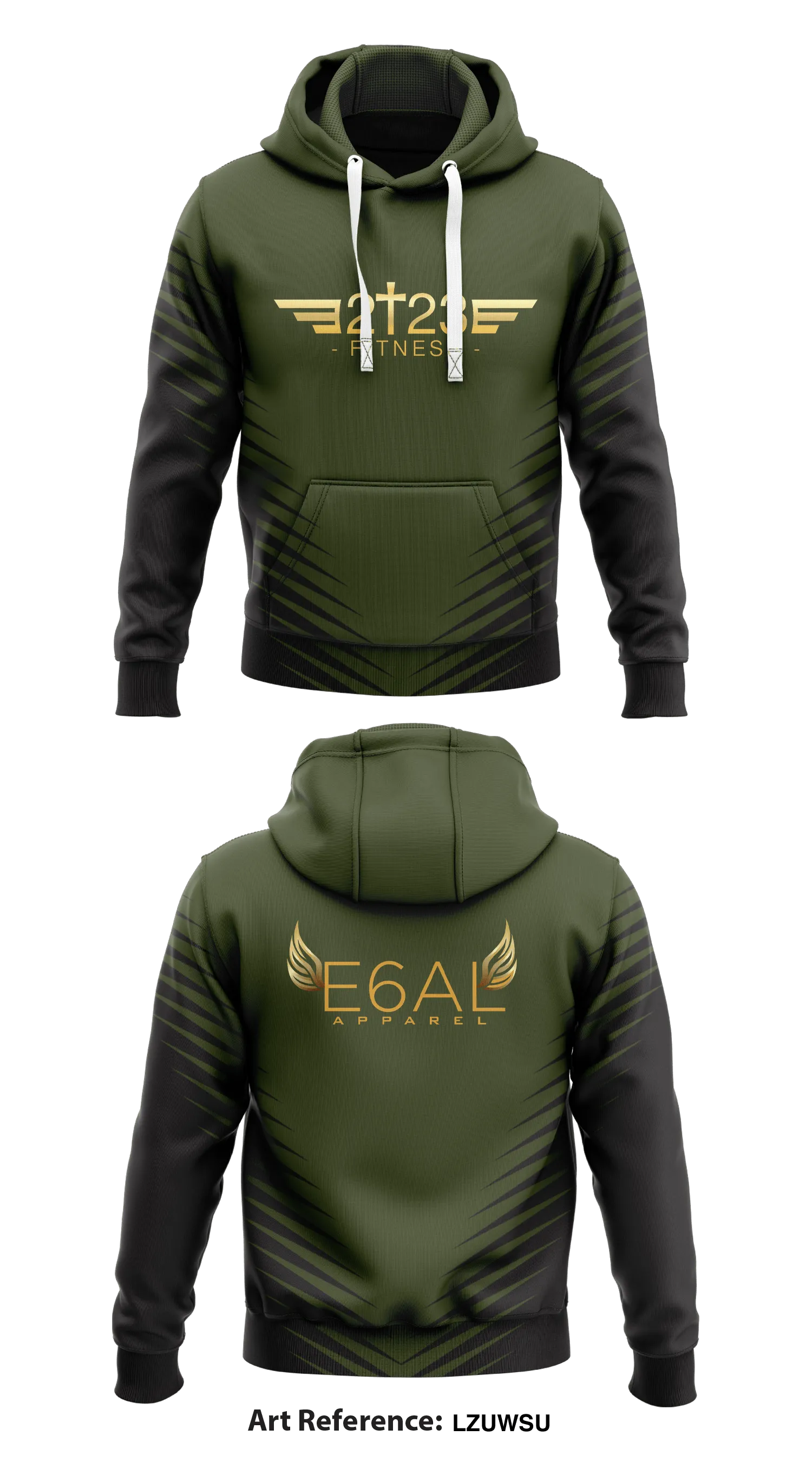 2T23 Store 1  Core Men's Hooded Performance Sweatshirt - LZUWSu