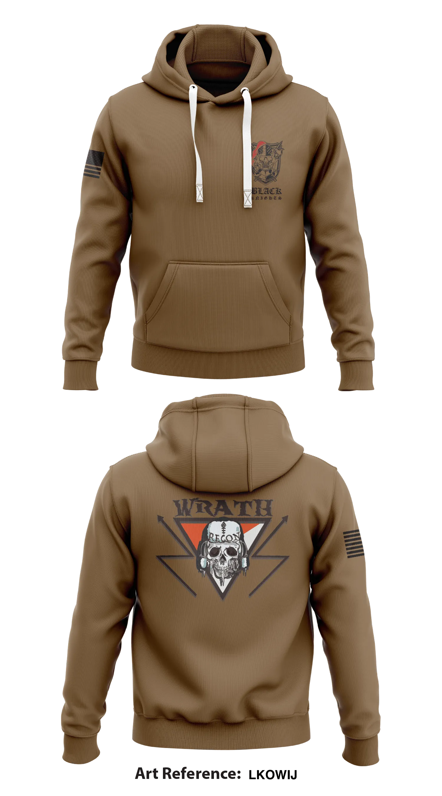 3-61 Cav Store 1  Core Men's Hooded Performance Sweatshirt - LkoWiJ