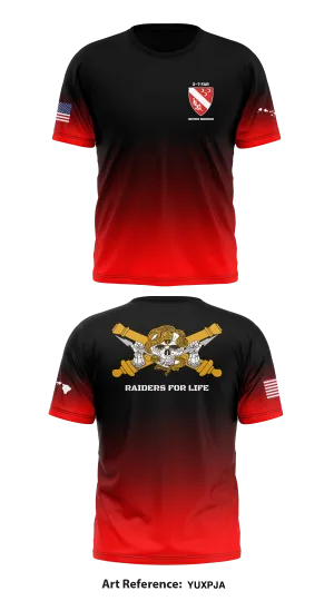 3-7 Field Artillery Store 2 Core Men's SS Performance Tee - YUxPjA