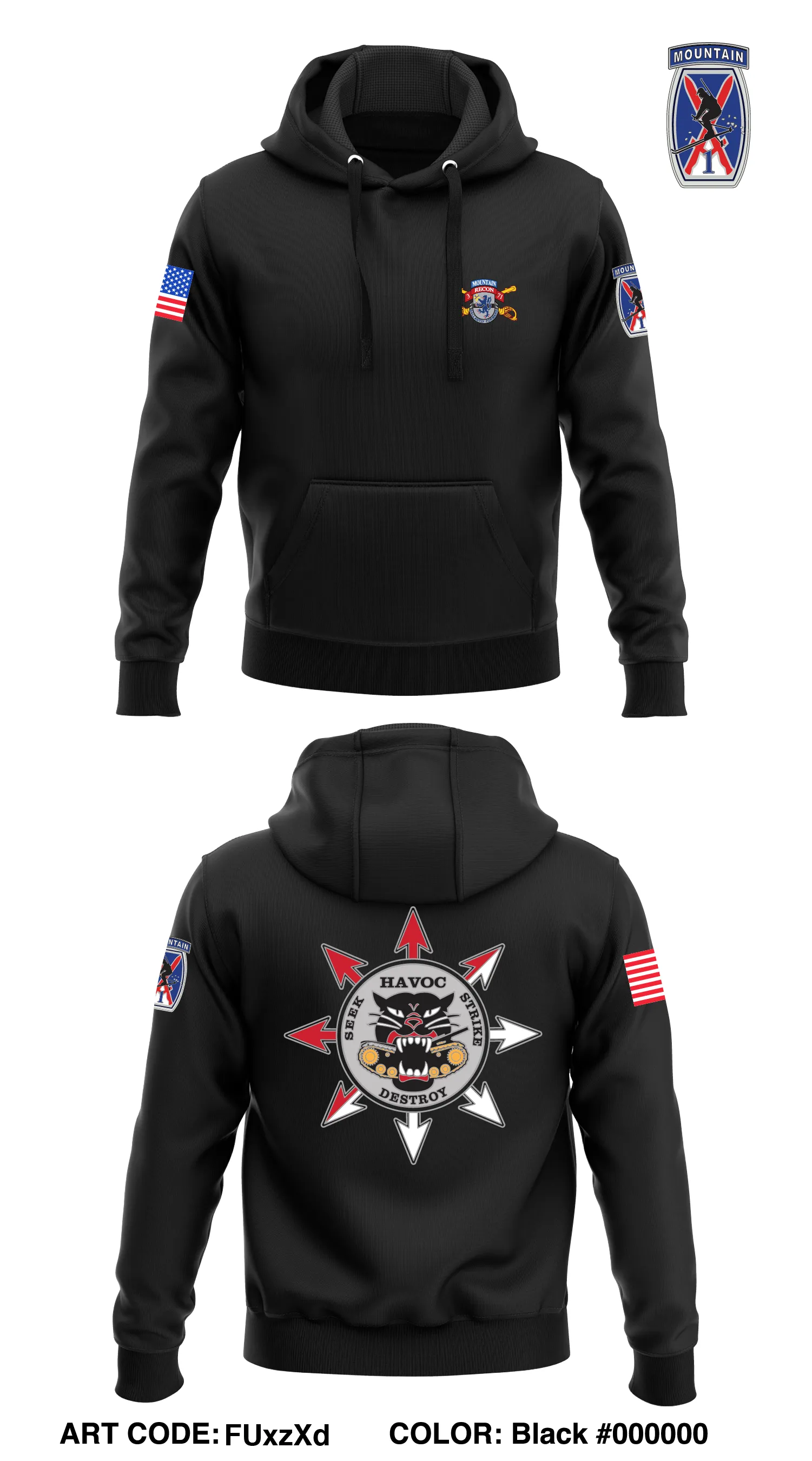 3-71 CAV HHT Store 1  Core Men's Hooded Performance Sweatshirt - FUxzXd
