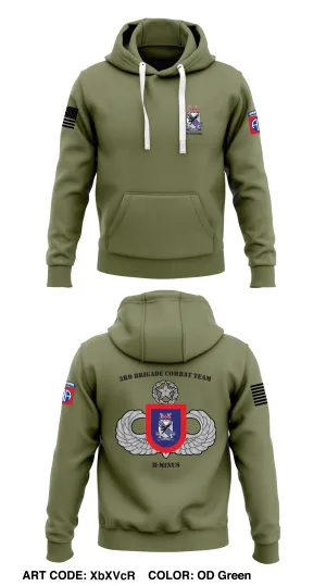 3 BCT 82ABN DIV Store 1  Core Men's Hooded Performance Sweatshirt - XbXVcR