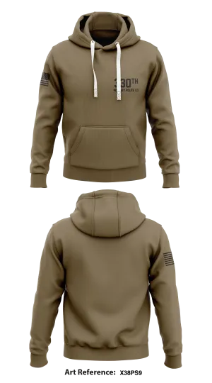 33th Military Police Co Store 1 Core Men's Hooded Performance Sweatshirt - x38ps9