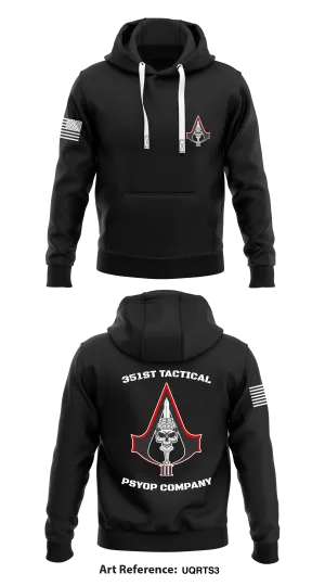 351st tactical psyop company  Store 1  Core Men's Hooded Performance Sweatshirt - uQrts3