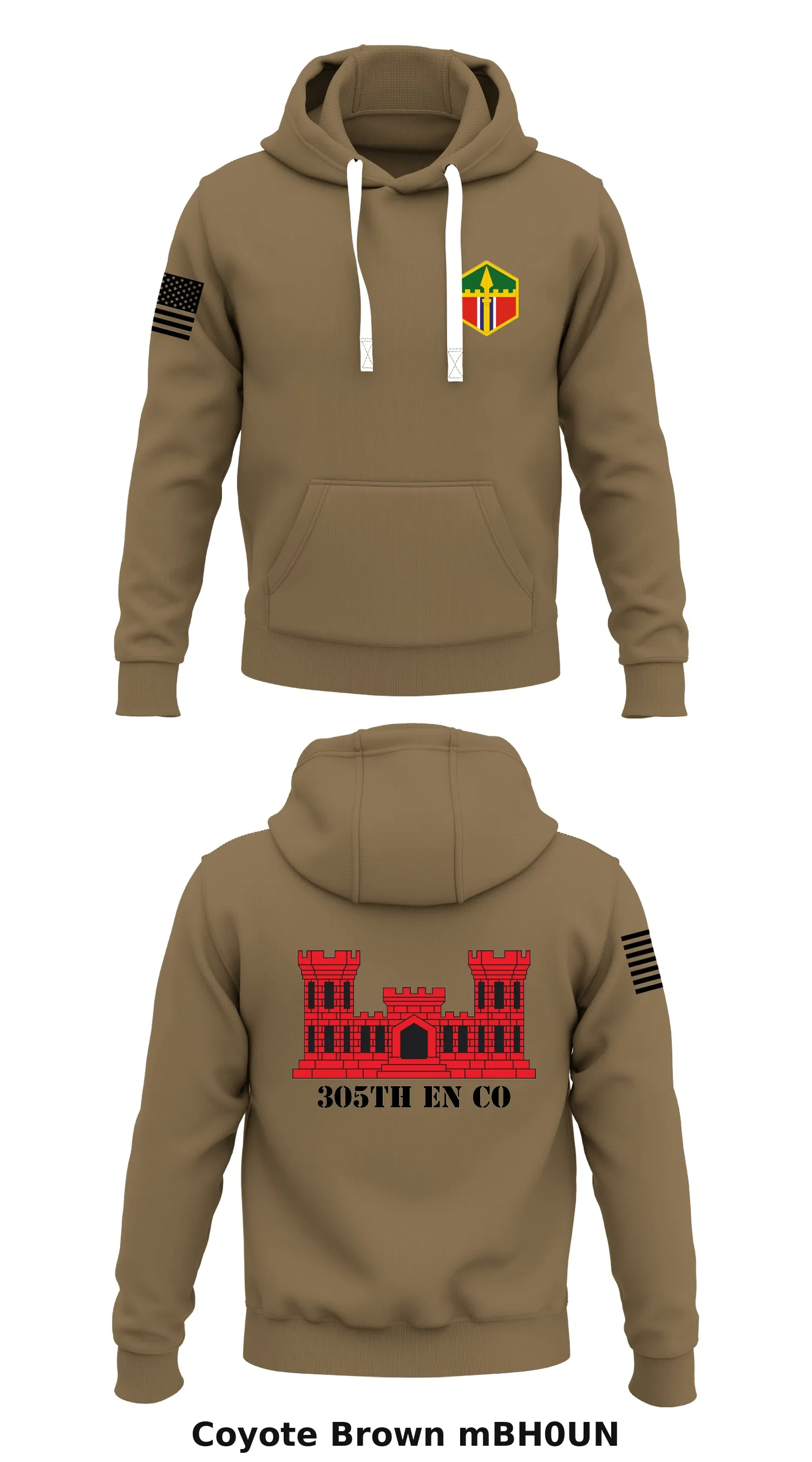 35TH EN CO Store 1  Core Men's Hooded Performance Sweatshirt - mBH0UN