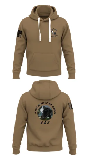3666th SMC Store 2  Core Men's Hooded Performance Sweatshirt - 76849415324