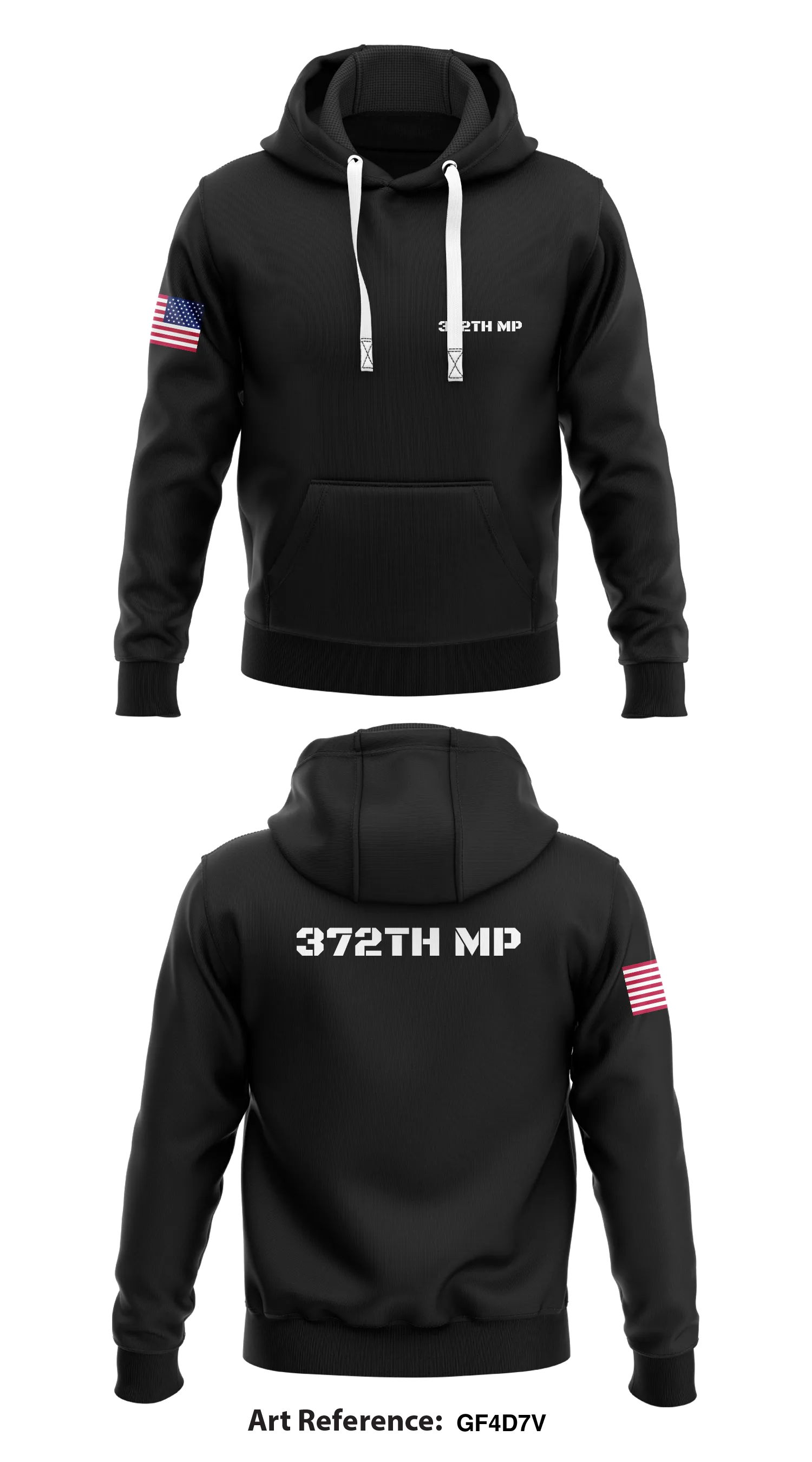 372th mp Store 1  Core Men's Hooded Performance Sweatshirt - gf4D7V