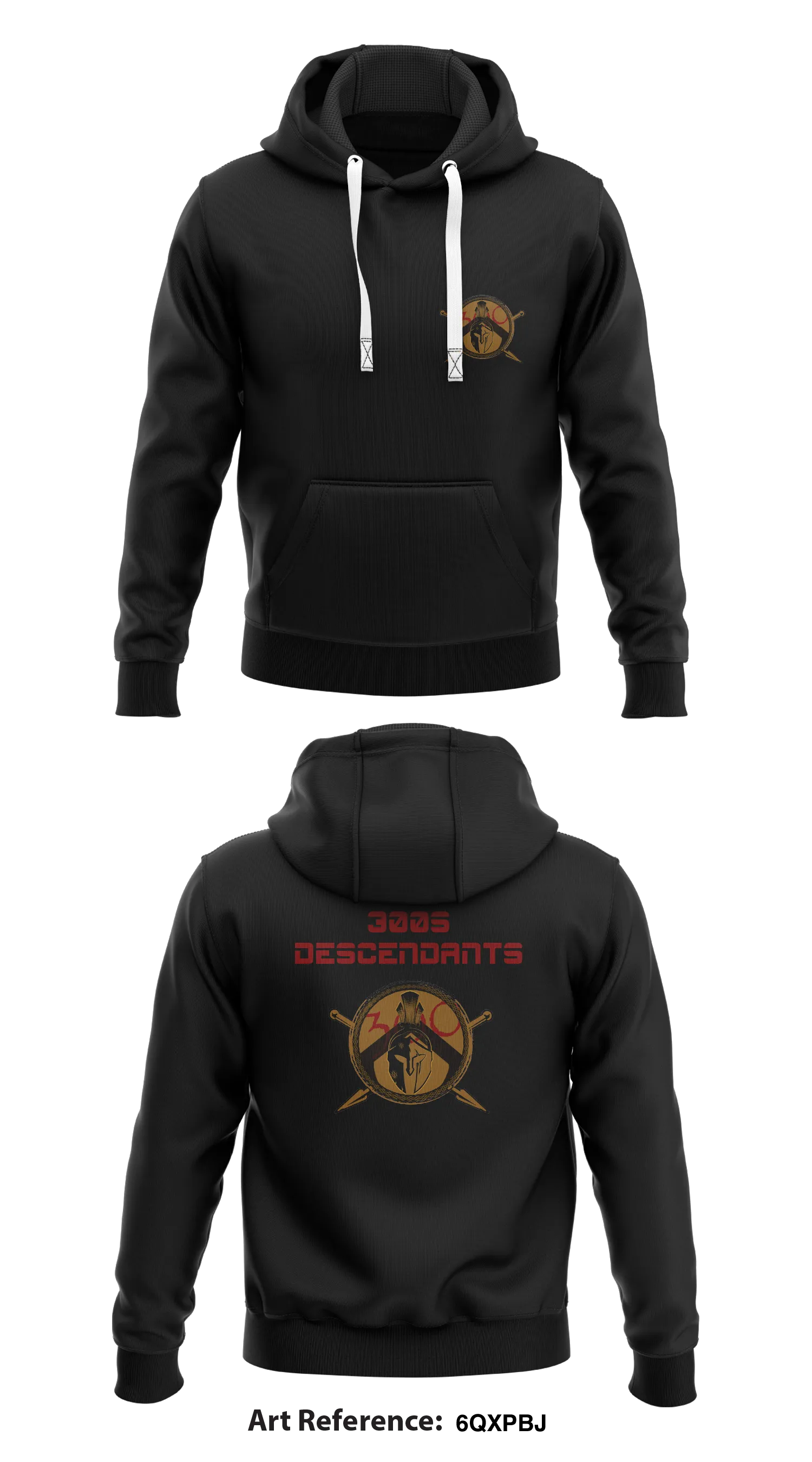 3s Descendants  Core Men's Hooded Performance Sweatshirt - 6QxPBj