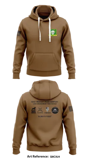 41st Military Police Company Store 1  Core Men's Hooded Performance Sweatshirt - q9C3u4