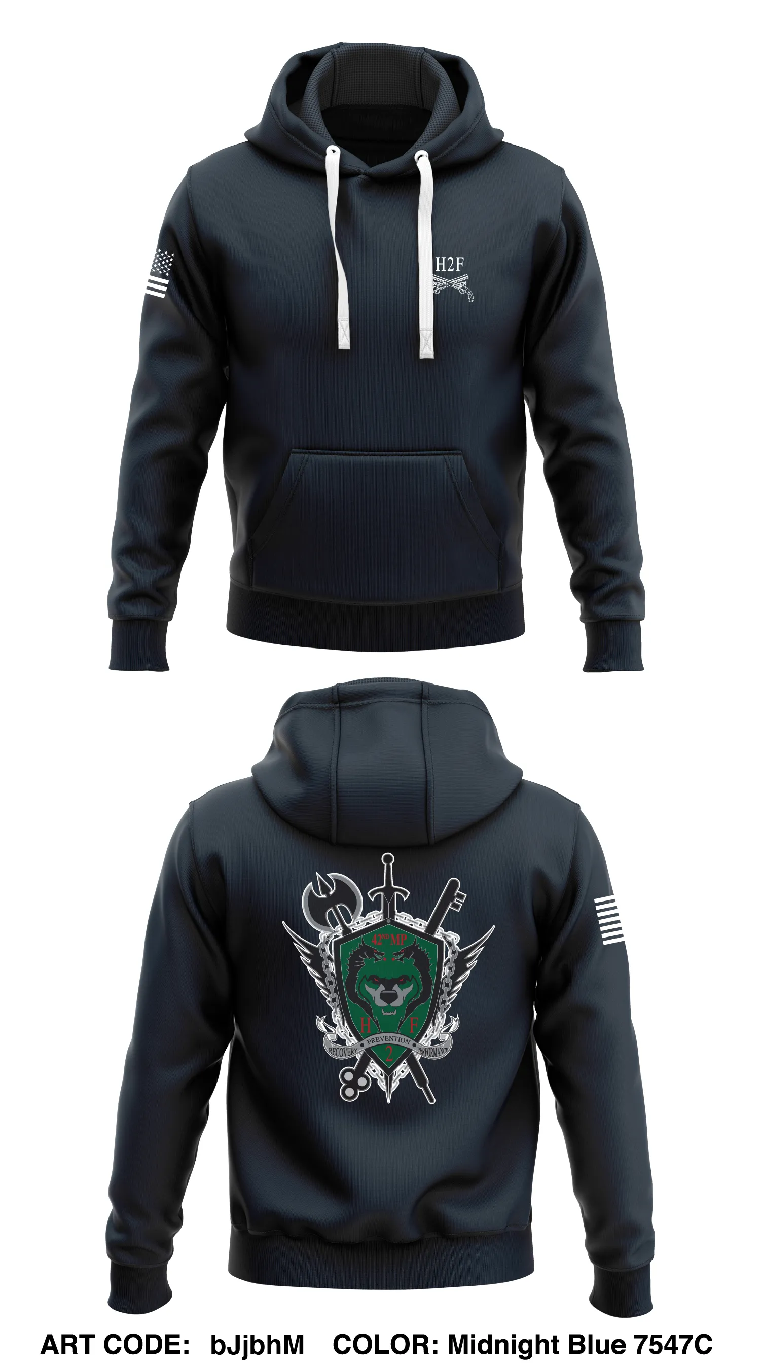 42ND MP  Store 1  Core Men's Hooded Performance Sweatshirt - bJjbhM