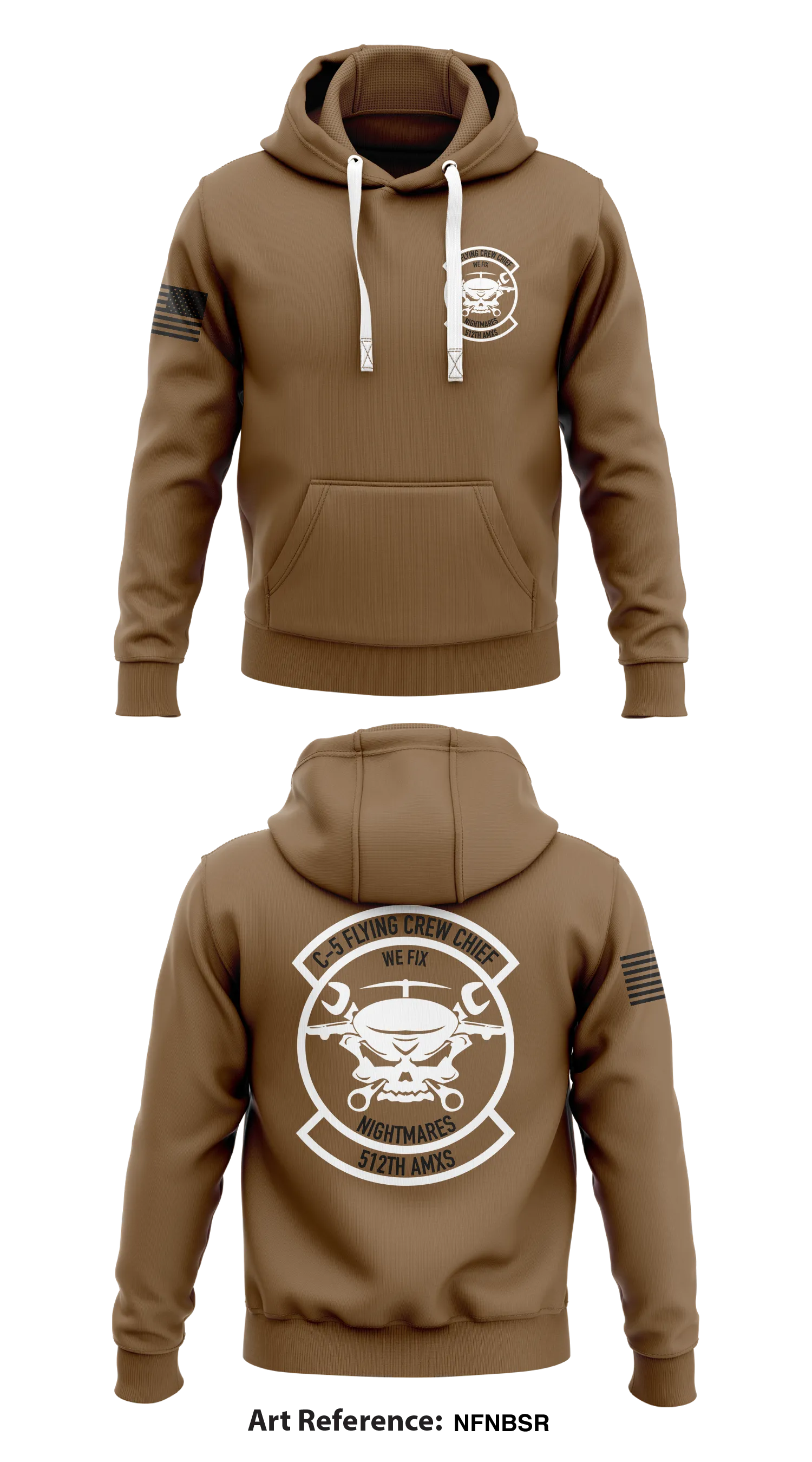 512th amxs Store 1  Core Men's Hooded Performance Sweatshirt - nFNBSr