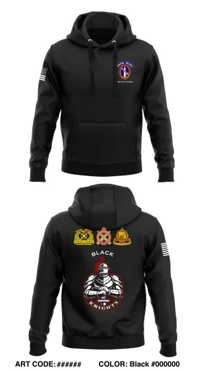 529th RSC, 4th BN, 3rd IN REGT Store 1  Core Men's Hooded Performance Sweatshirt - VfP5SM
