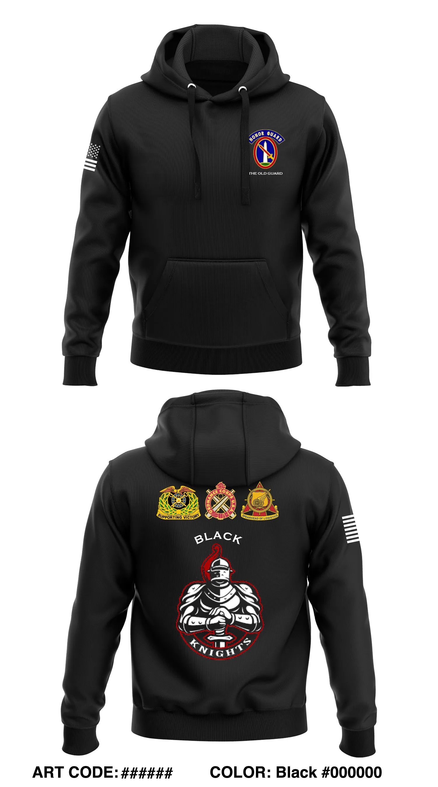 529th RSC, 4th BN, 3rd IN REGT Store 1  Core Men's Hooded Performance Sweatshirt - VfP5SM