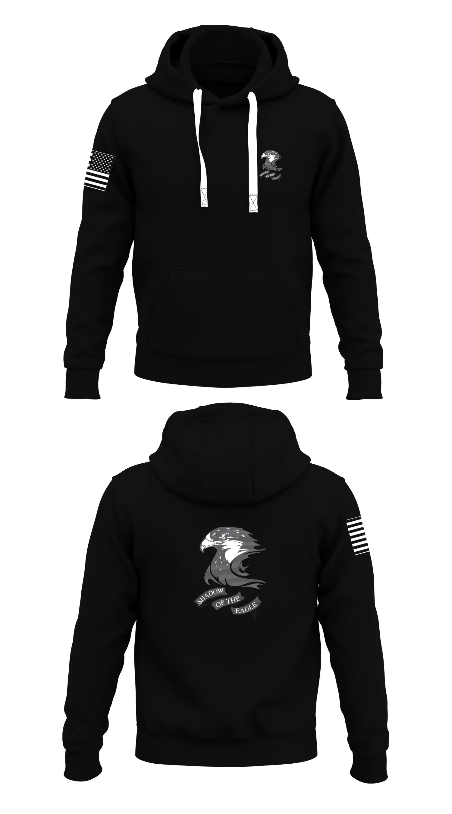 6-11 Aviation Regiment Store 1  Core Men's Hooded Performance Sweatshirt - 68179012746