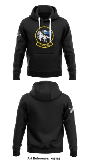 71st OSS Store 1  Core Men's Hooded Performance Sweatshirt - x6StSs