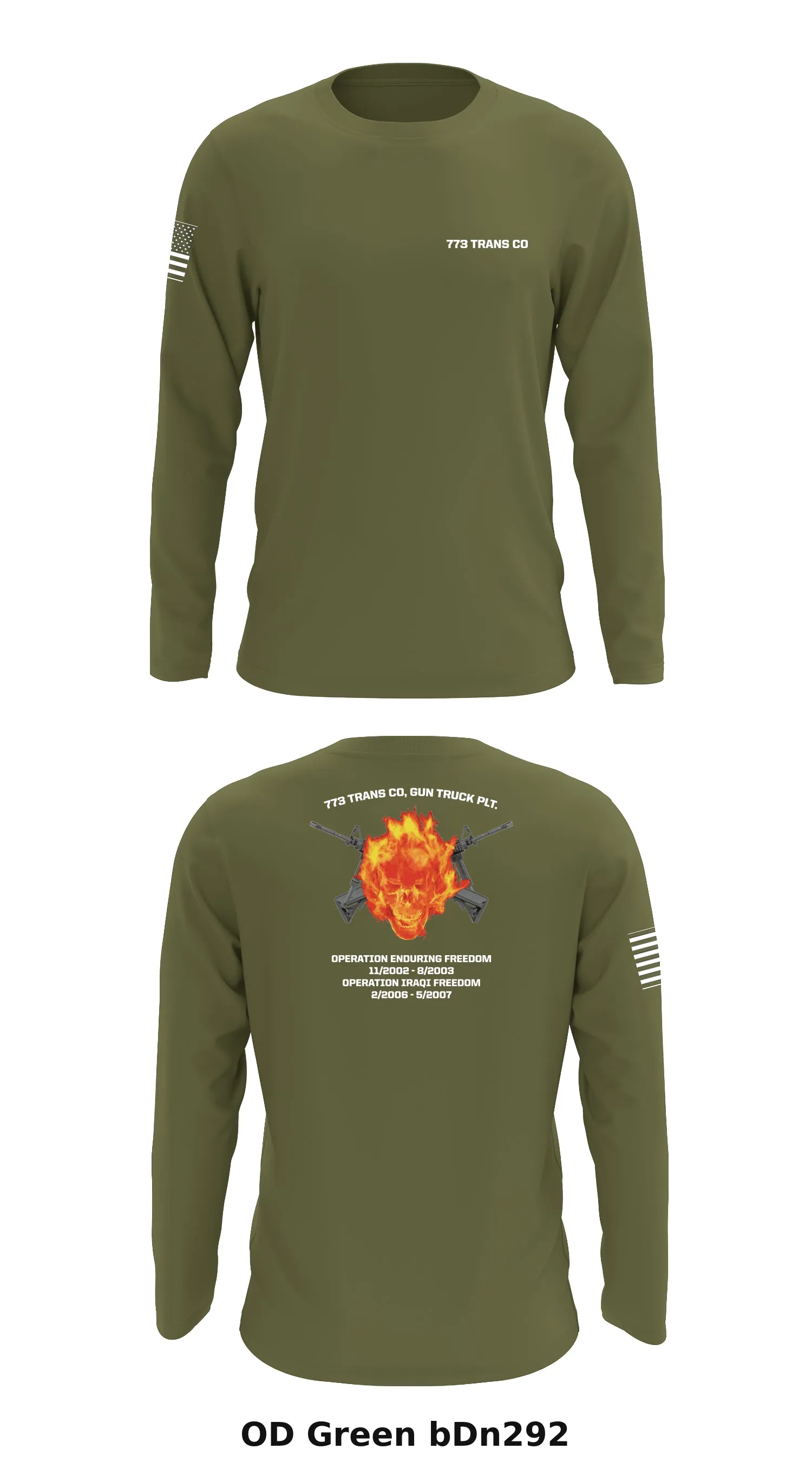 773 Trans Co. Store 1 Core Men's LS Performance Tee - bDn292