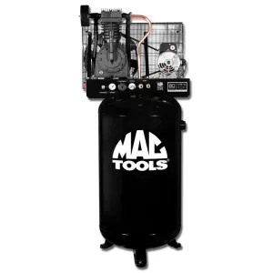 80-Gallon Two-Stage Cast Iron 230v 5HP Industrial Air Compressor