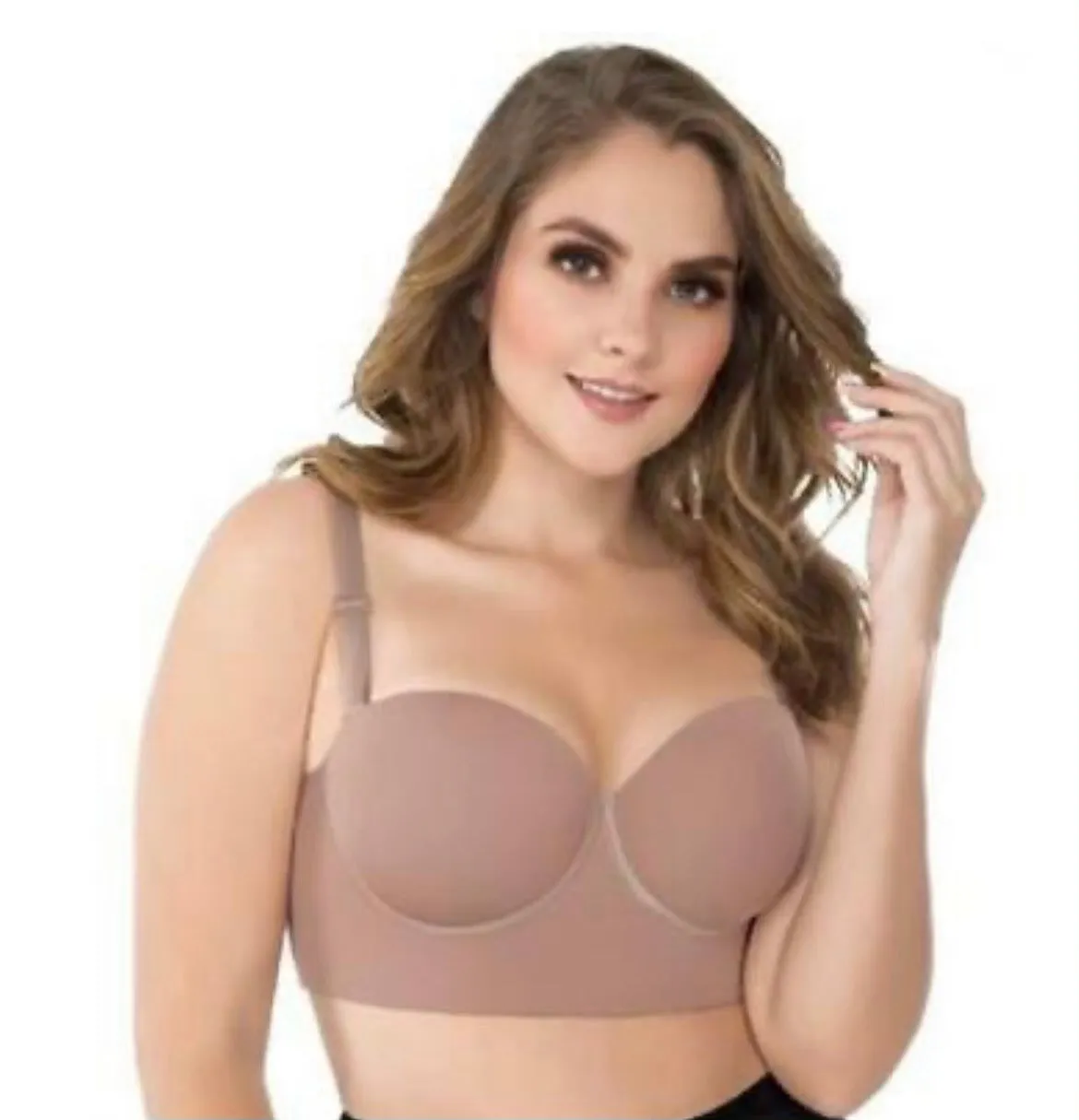 8034 Fajas UpLady Strapless Bra