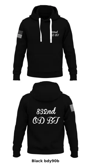 832nd OD BT Store 1  Core Men's Hooded Performance Sweatshirt - bdy90b