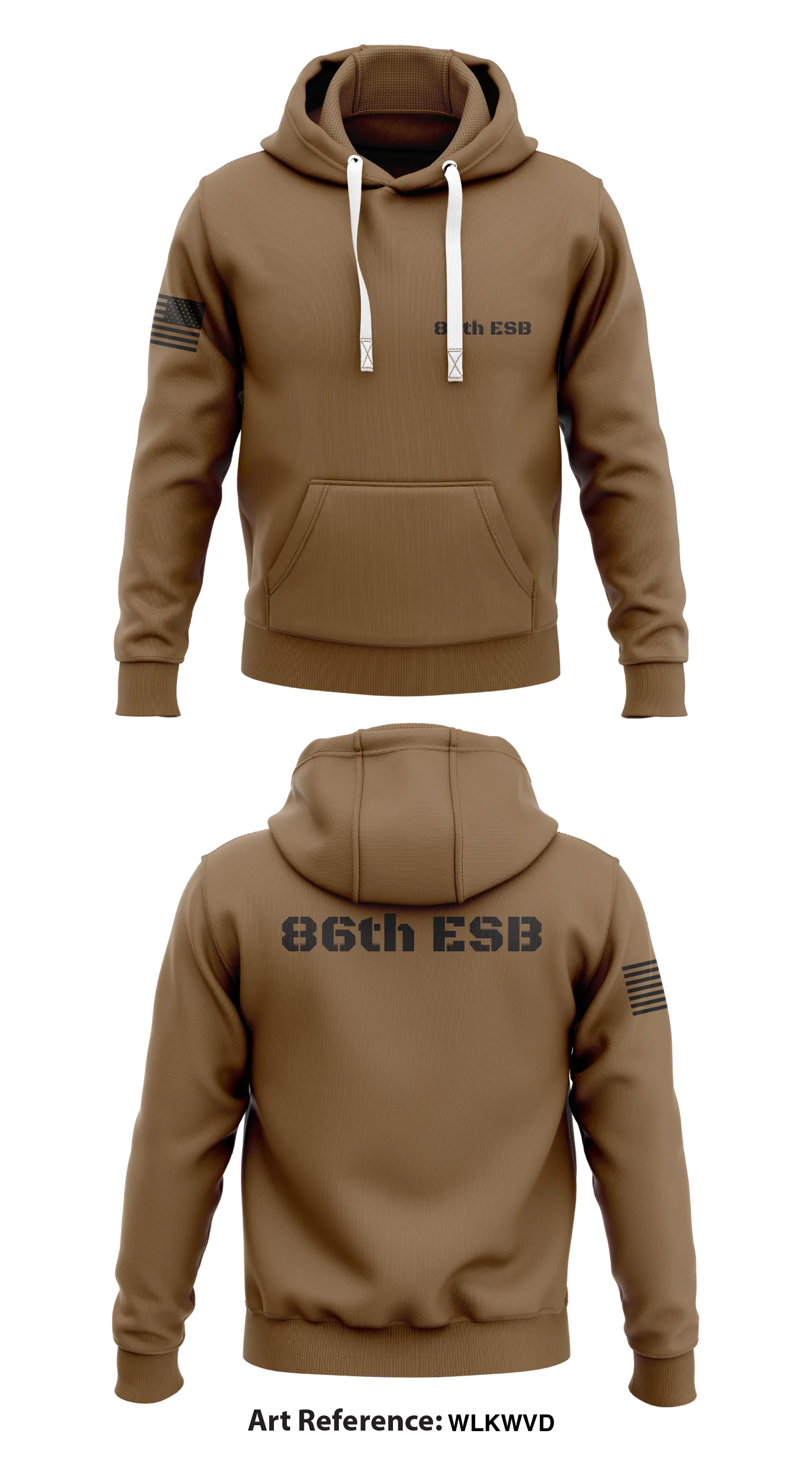 86th ESB  Store 1  Core Men's Hooded Performance Sweatshirt - WLKwvD