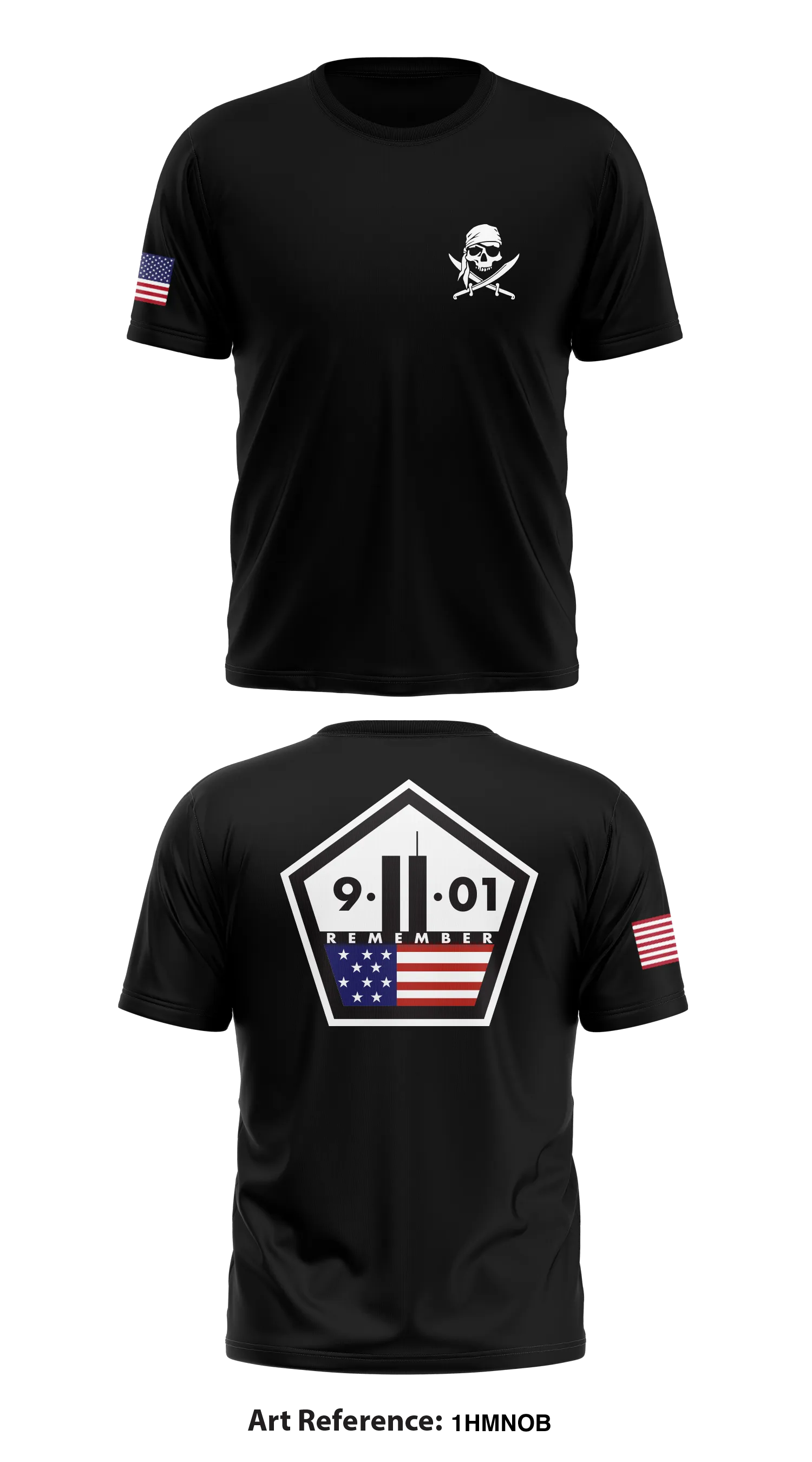 9/11 Store 1 Core Men's SS Performance Tee - 1HMnoB