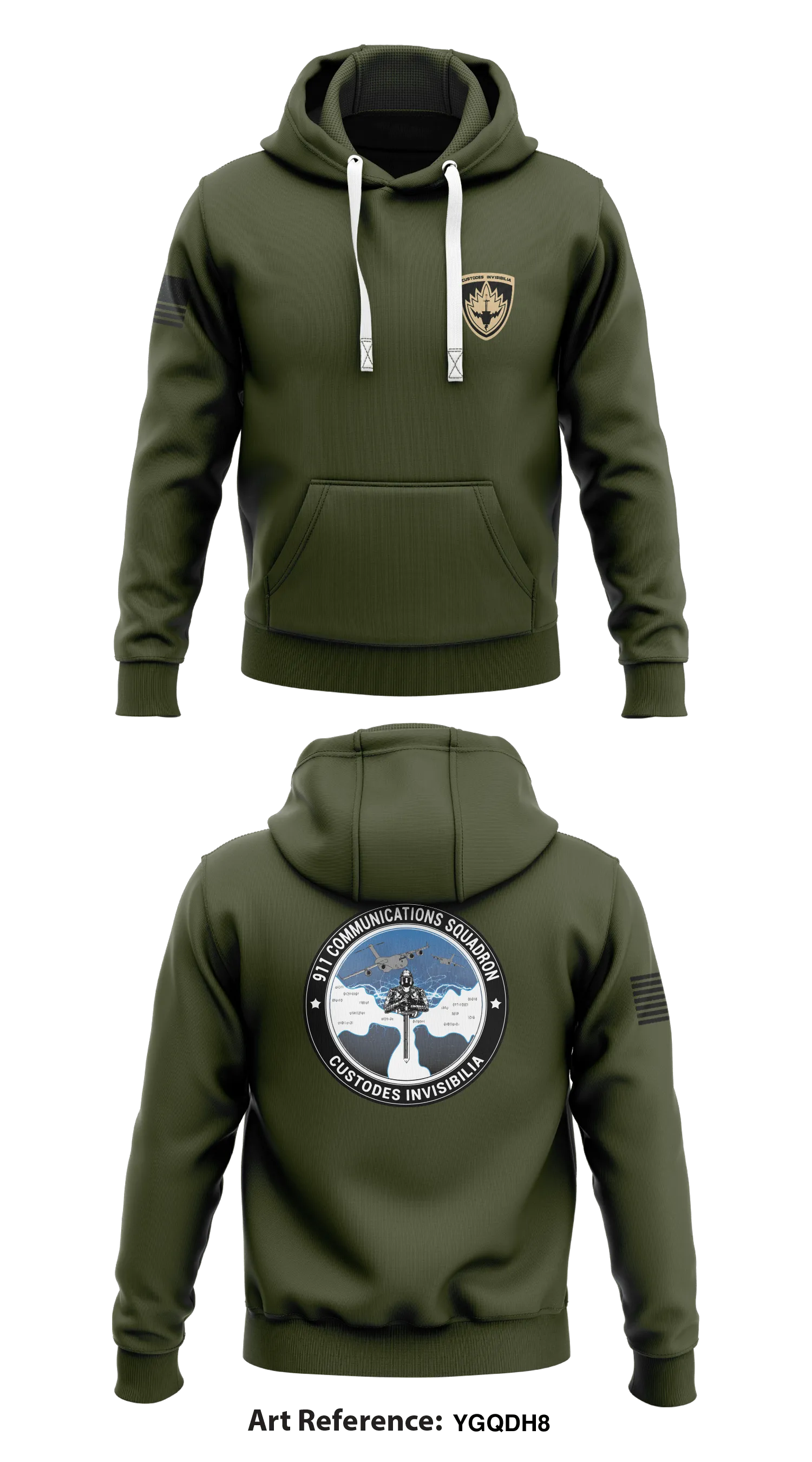 911th Communications Squadron  Store 1  Core Men's Hooded Performance Sweatshirt - YGqDh8