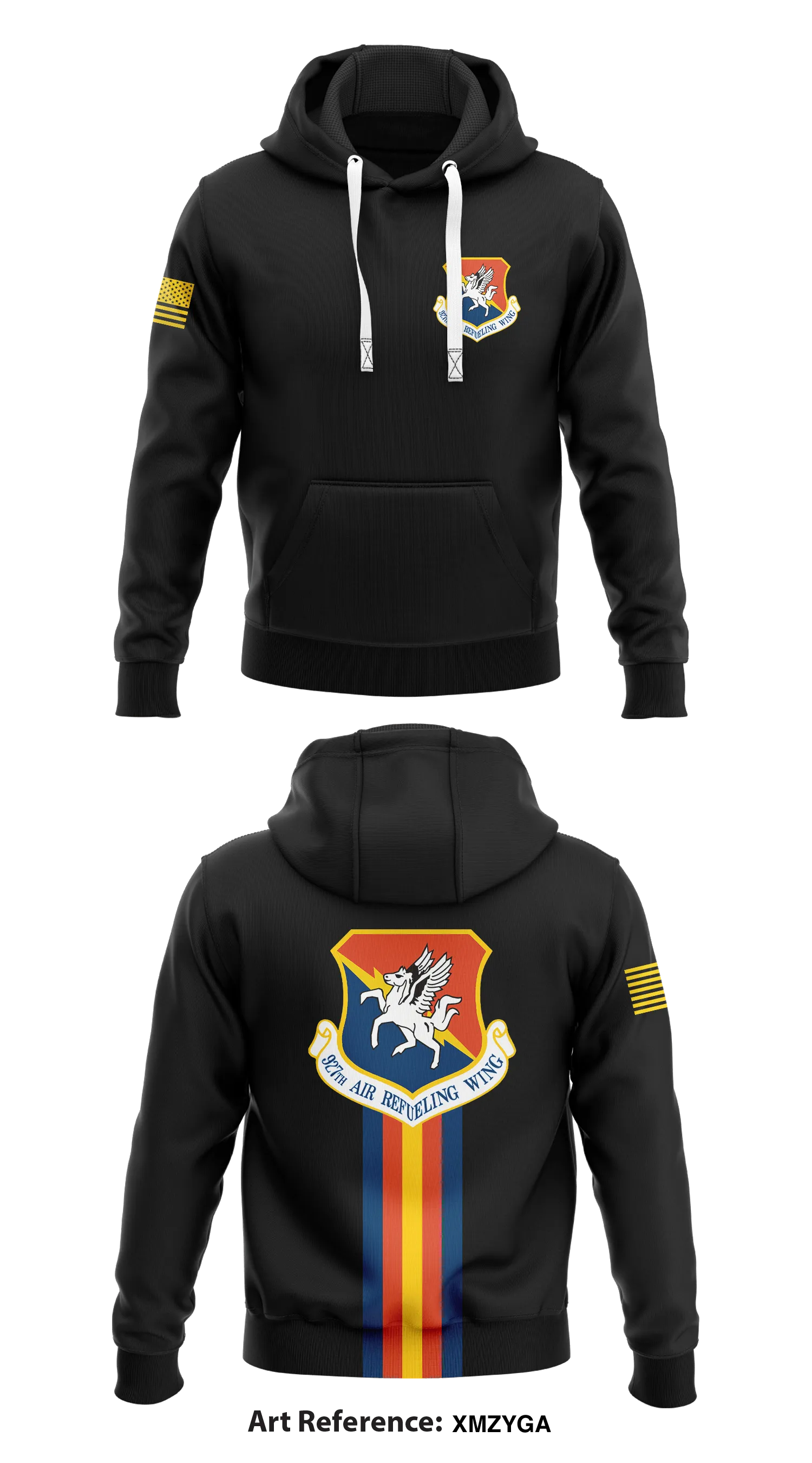 927th Air Refueling Wing Store 1  Core Men's Hooded Performance Sweatshirt - xMZyga