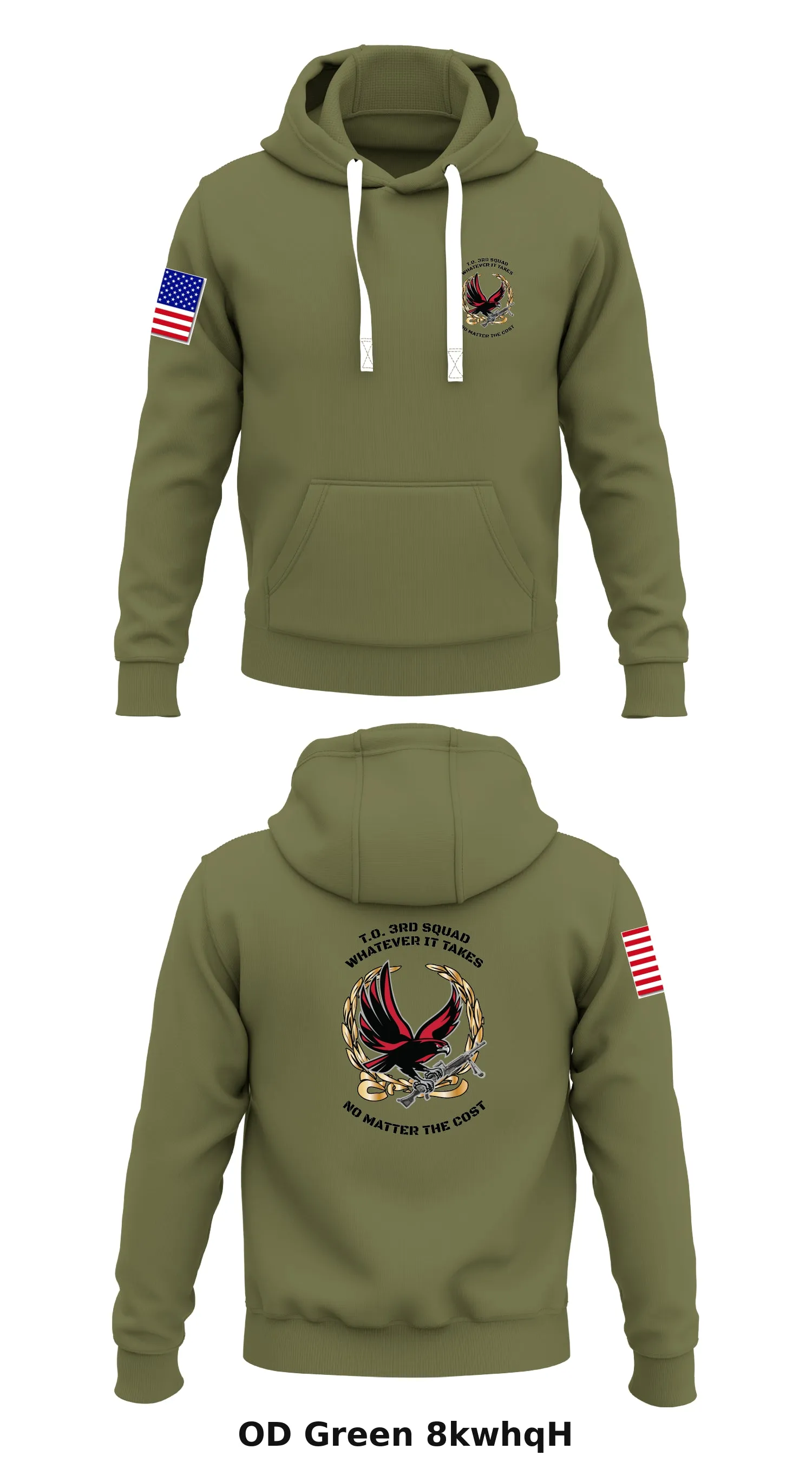 952nd QM T.O. 3rd Squad  Store 1  Core Men's Hooded Performance Sweatshirt - 8kwhqH