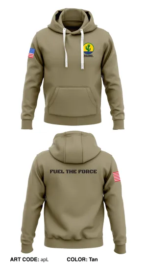 952nd QuarterMaster Co Store 1  Core Men's Hooded Performance Sweatshirt - apL