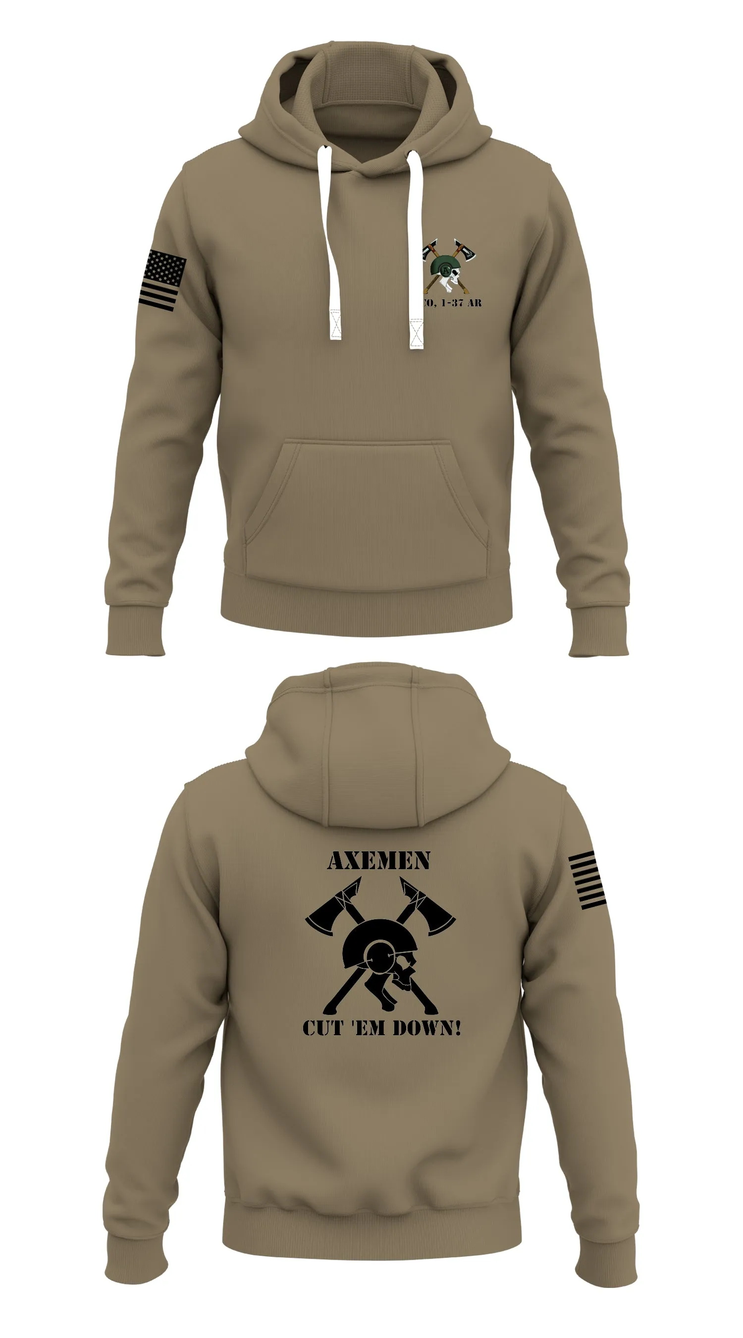 A Co, 1-37 AR Store 1  Core Men's Hooded Performance Sweatshirt - 46808189875