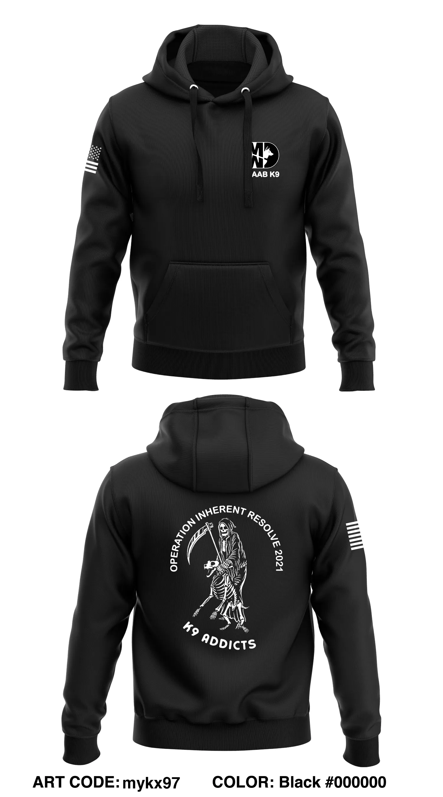 AAAB K9 Store 1  Core Men's Hooded Performance Sweatshirt - mykx97