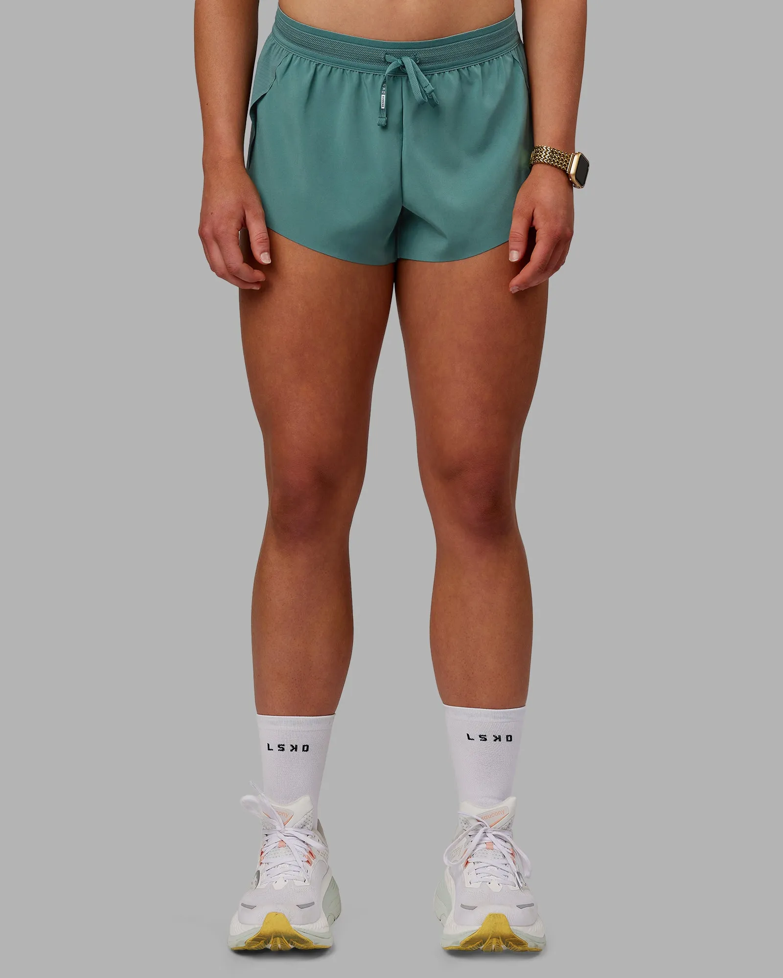Accelerate 3" Run Shorts - Sagebrush