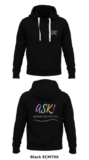 Adonis Salute Kids Store 1  Core Men's Hooded Performance Sweatshirt - ECM79X