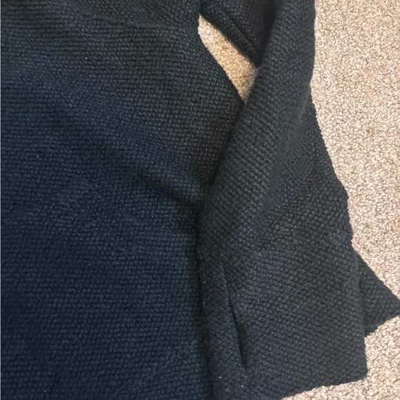 Aerie Offline Snowday Black Mock Neck Sweatshirt Jogger Sweatpants Matching Set