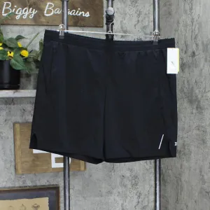 All In Motion Men's 7" Unlined Run Shorts 80915143 Black XL