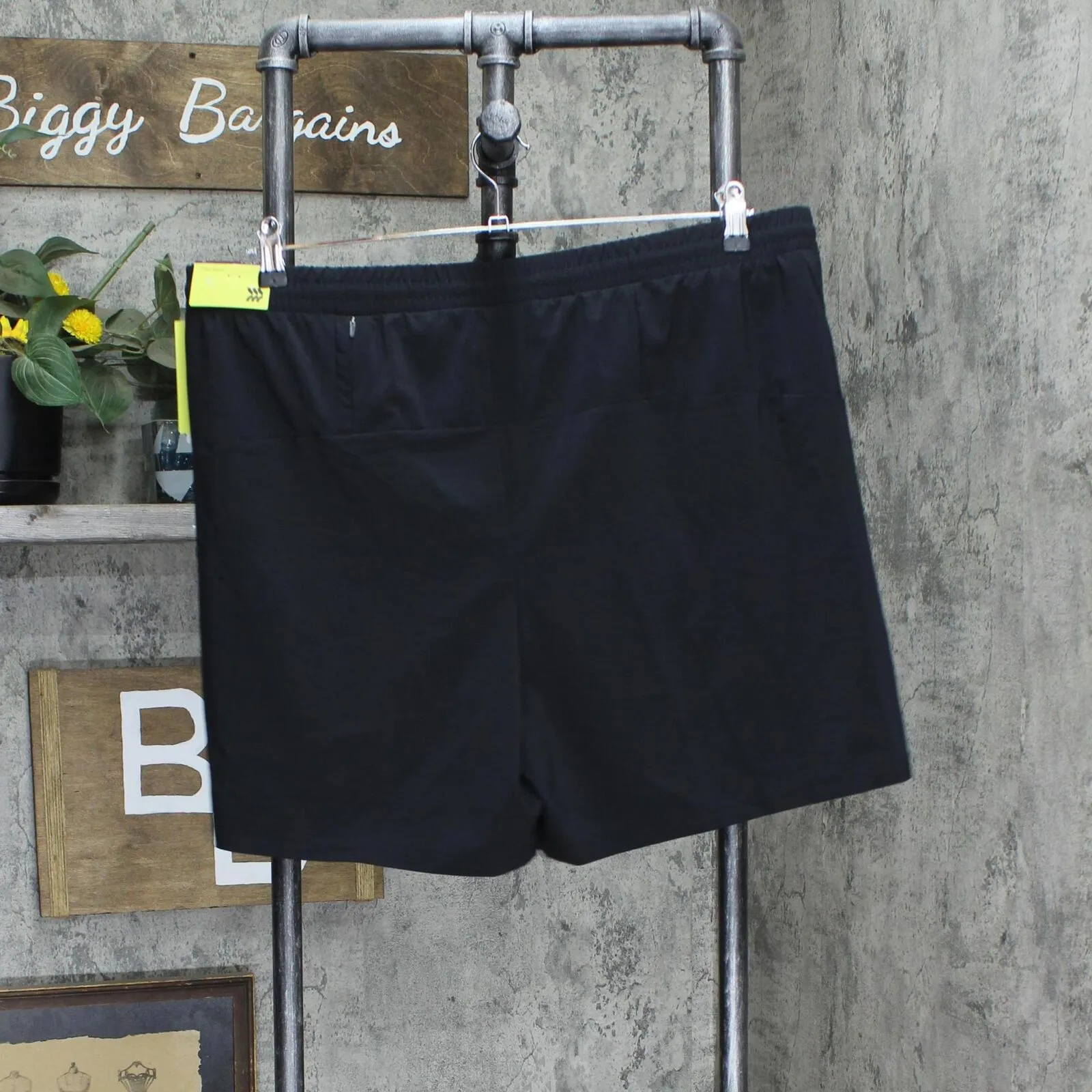 All In Motion Men's 7" Unlined Run Shorts 80915143 Black XL